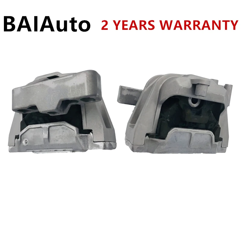 1K0199262BG 2PCS Engine Mount Support Gearbox Both Left&Right For Audi A3 S3 VW Golf Jetta Touran Skoda 1K0199262M 1K0 199 262AB