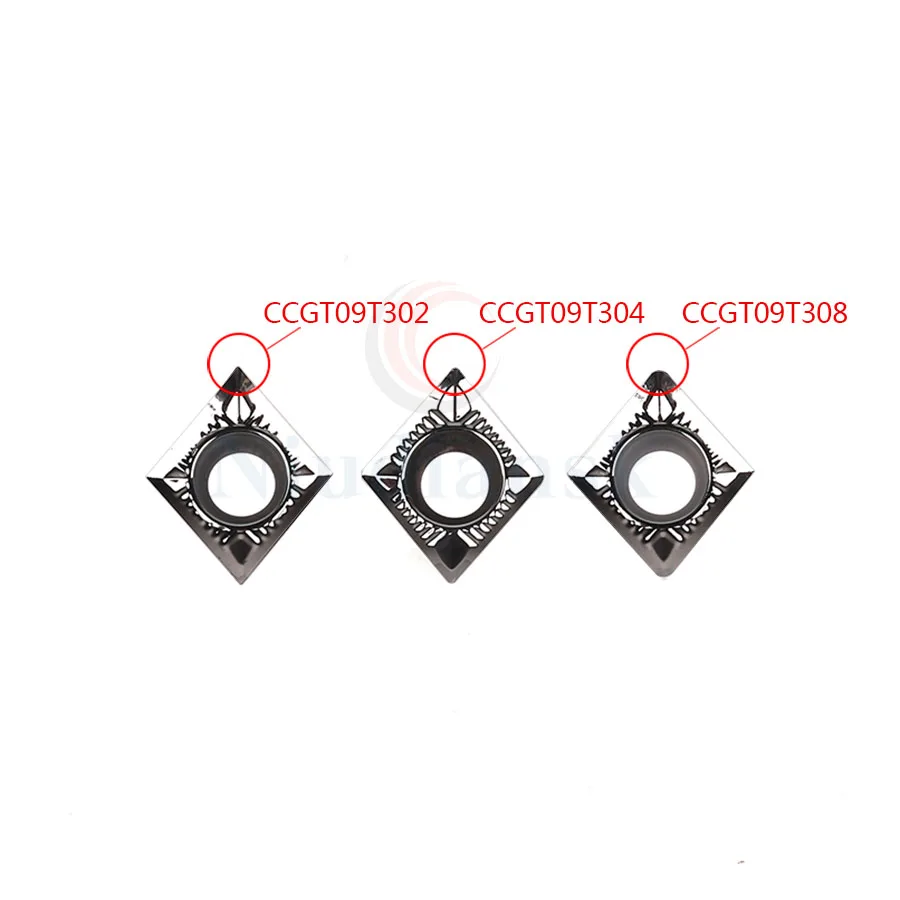 high quality CCGT09T302-AK CCGT09T304-AK CCGT09T308-AK H01 Carbide Inserts Aluminum turning tool CNC lathe tools milling insert