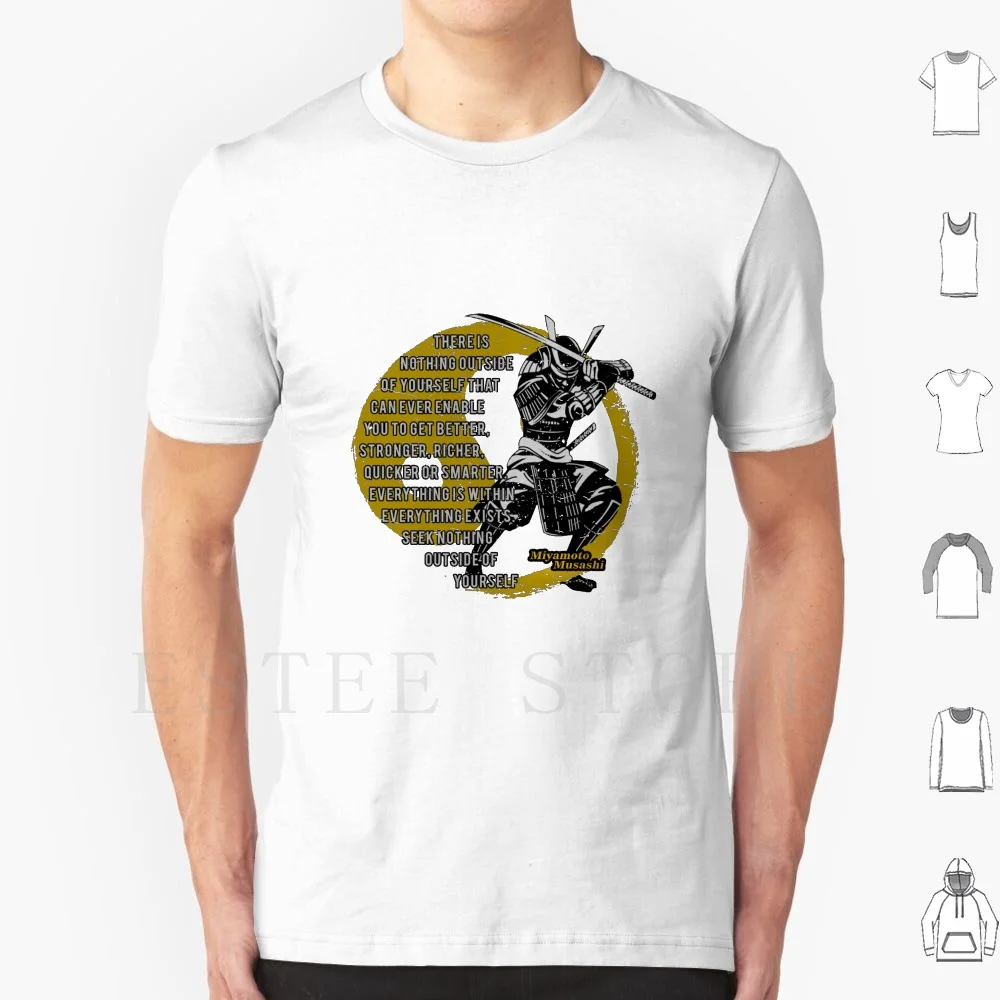Camiseta Miyamoto Musashi, camiseta con estampado de algodón, Kendo Iaido Bushido Musashi Miyamoto Musashi Aikido Budo Ronin Katana Zen Last