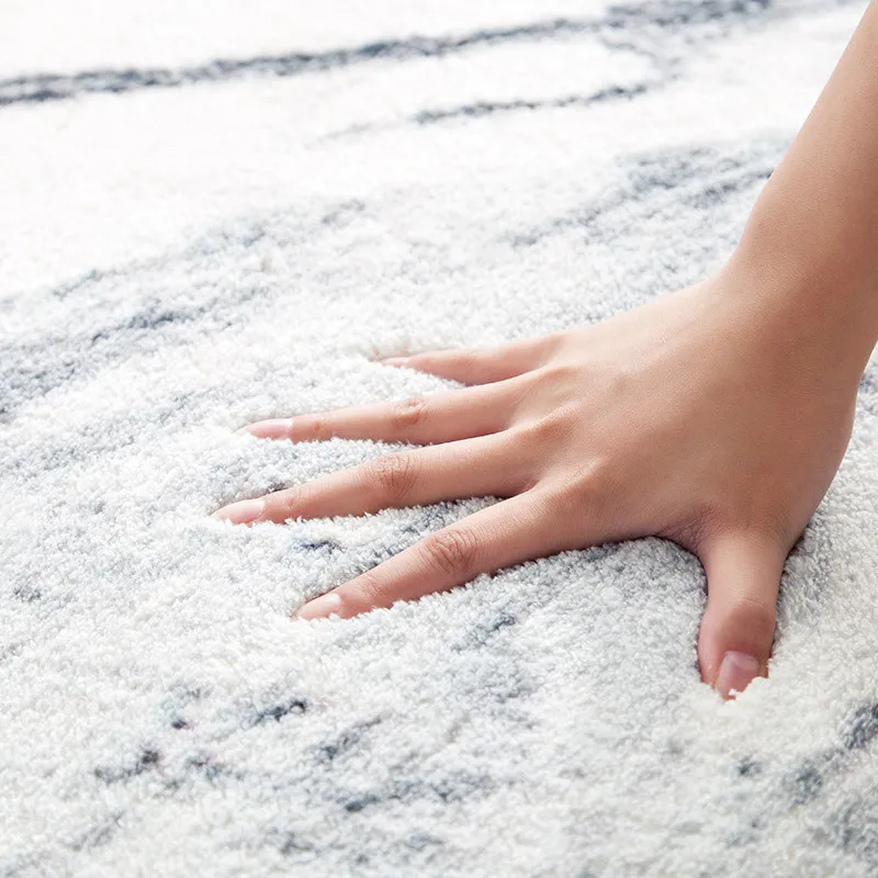 Soft Shaggy Carpet for Living Room, Modern Home, Bedroom Carpet, Fluffy Area Rug, Study Tapestry for Kids Room, Nordic Play Mat