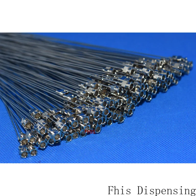 Customized 12G Metal Stainless Steel Dispensing Needles Blunt 30cm Longer Length of Tubing 100pcs