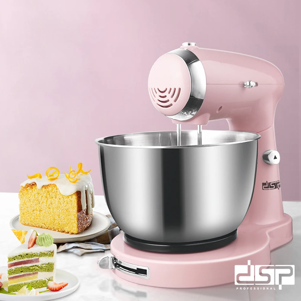 Household Electric Food Mixer Table &Stand Cake Dough Mixer Handheld Egg Beater Blender Baking Whipping Cream Machine 5 Speed