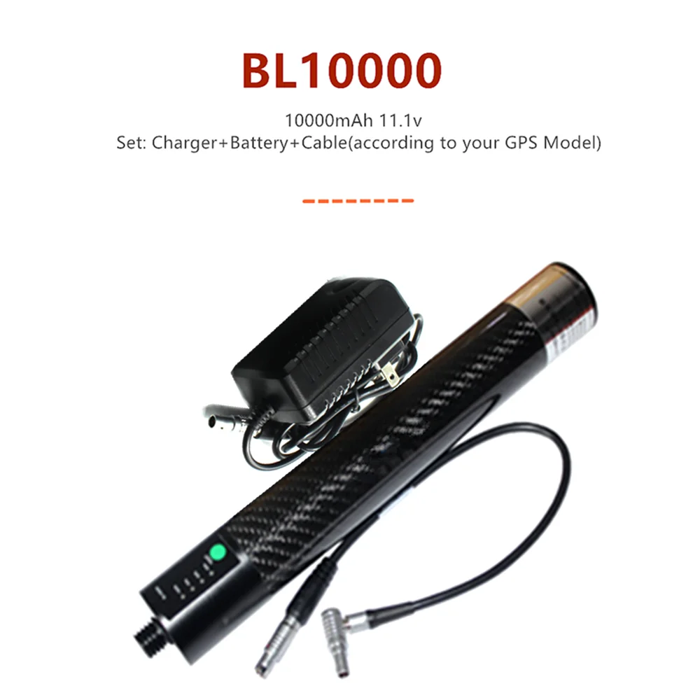 12V 10000mAh GPS external pole battery BL10000,external pole battery for GPS,RTK