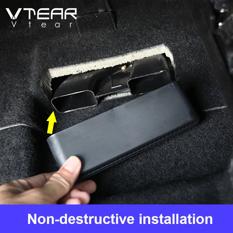 Vtear Under Seat Air Outlet Cover Interior Protection Accessories Dustproof Car Vent Trim For Geely Tugella Xingyue FY11 2023