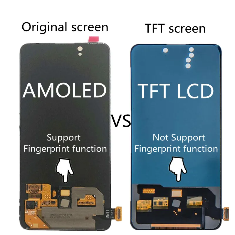 6.39\'\' LCD For Vivo X27 V1829 LCD Display Touch Screen Digitizer Assembly Replacement for phone VIVO S1 PRO V1832 LCD Display