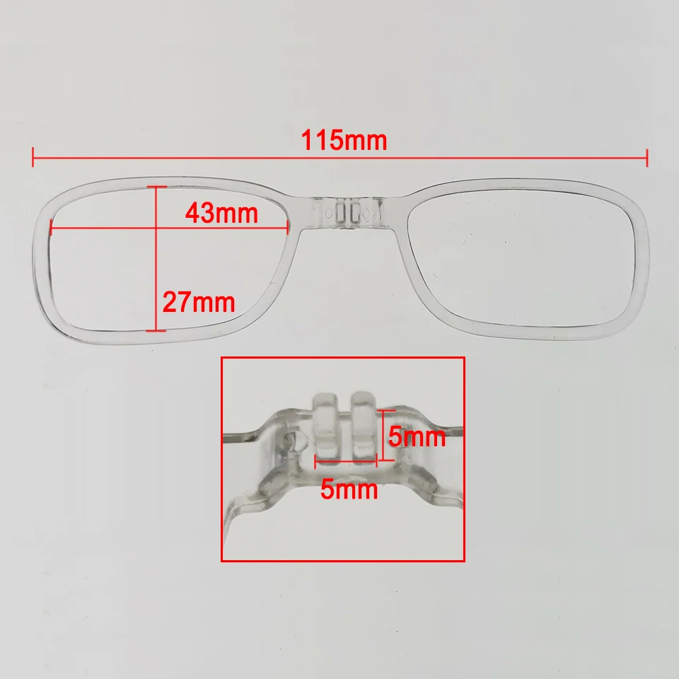 LOCLE Myopia Frame For Cycling Glasses Cycling Sunglasses Inner Frame Not Include Myopia Lens
