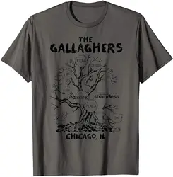 Shameless Gallagher Family Tree T-Shirt Funny Vintage Gift For Men Women