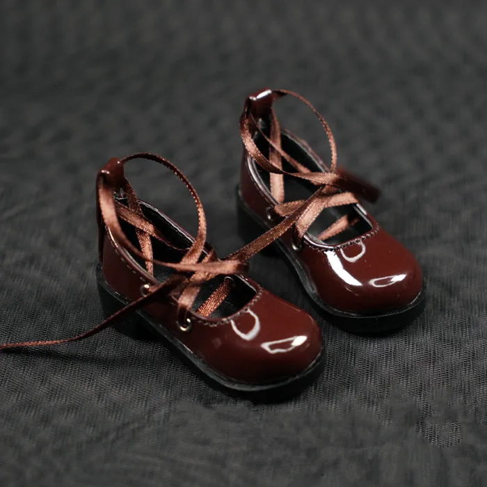 

BJD doll shoes suitable for 1/31/4 fashion institute wind restoring ancient ways women's shoes round head is small leather shoes