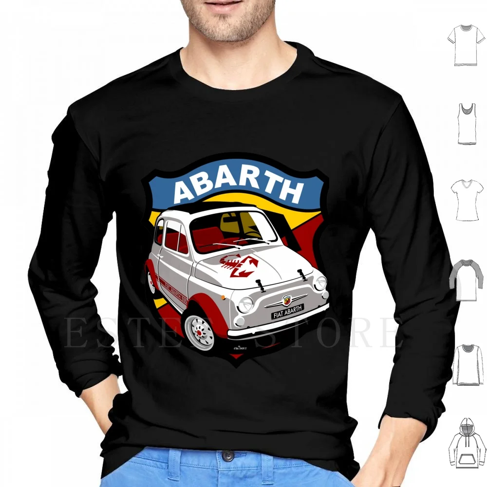 500 Abarth 695 Ss Moletom Com Capuz Manga Longa Abarth 695 Ss 500 500d 500l 500r 500f Belina Giardiniera Lusso Rinnovata