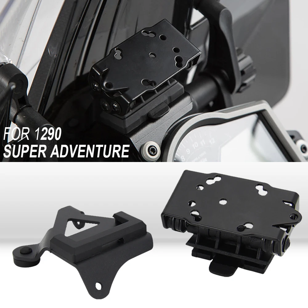 

NEW For 1290 Super Adventure 2014 2015 2016 Motorcycle GPS Smart Phone Navigation Mount Mounting Bracket Adapter Holder