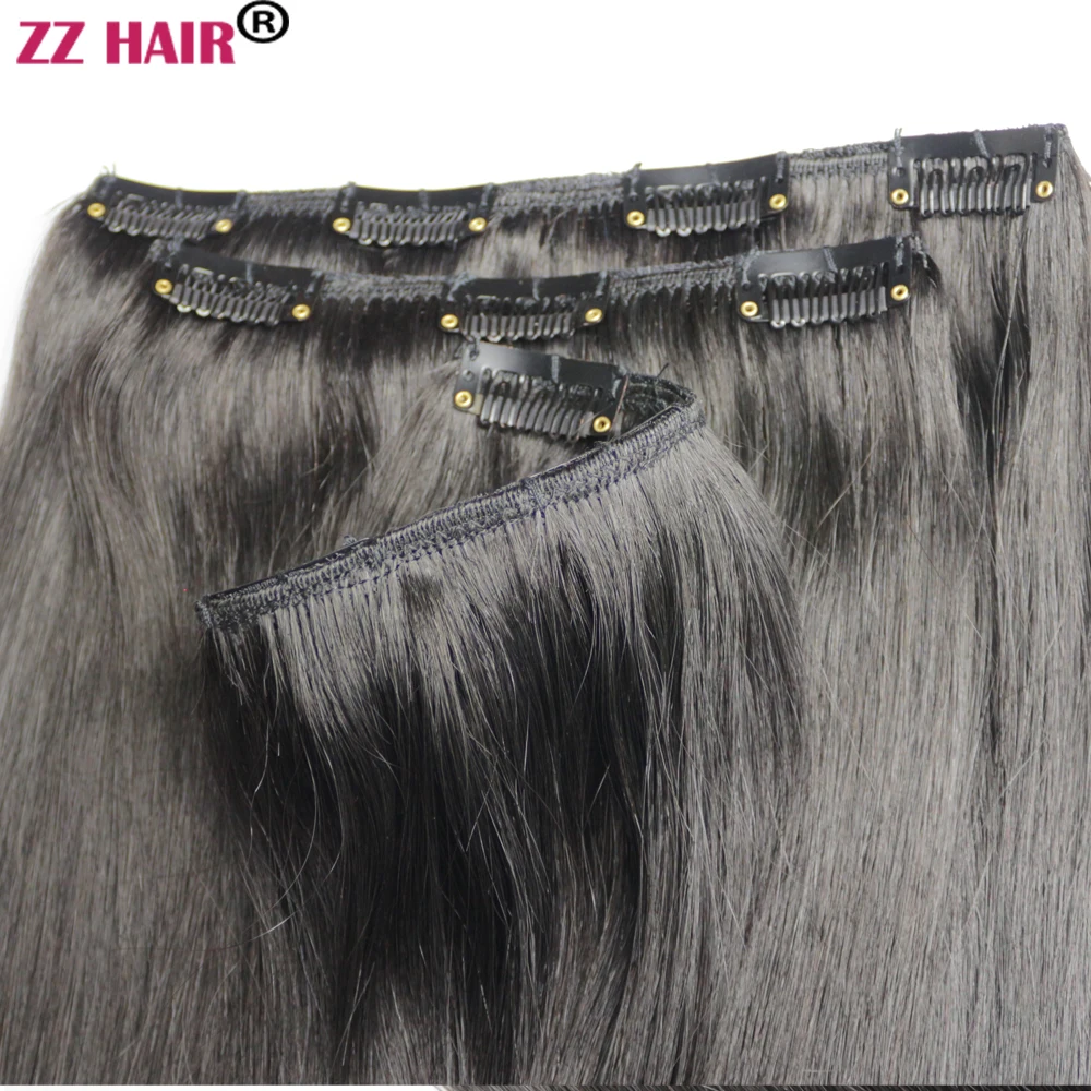 ZZHAIR 100% Brazilian Human Remy Hair Extensions 16\