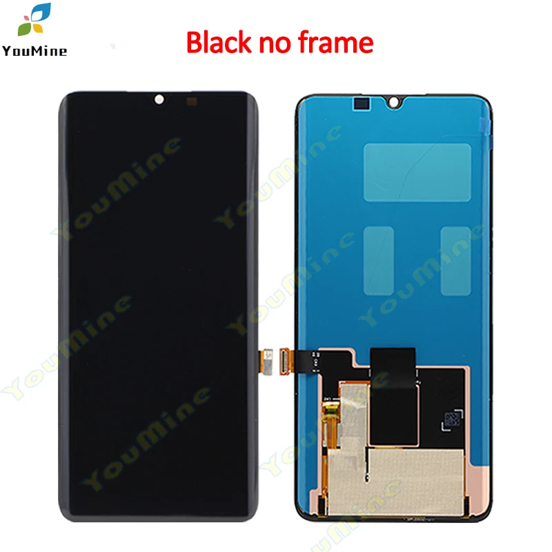 6.47'' For xiaomi Mi Note 10 Lite LCD M2002F4LG M1910F4G Display Touch Screen Digitizer With Frame For Xiaomi Note10 Lite LCD