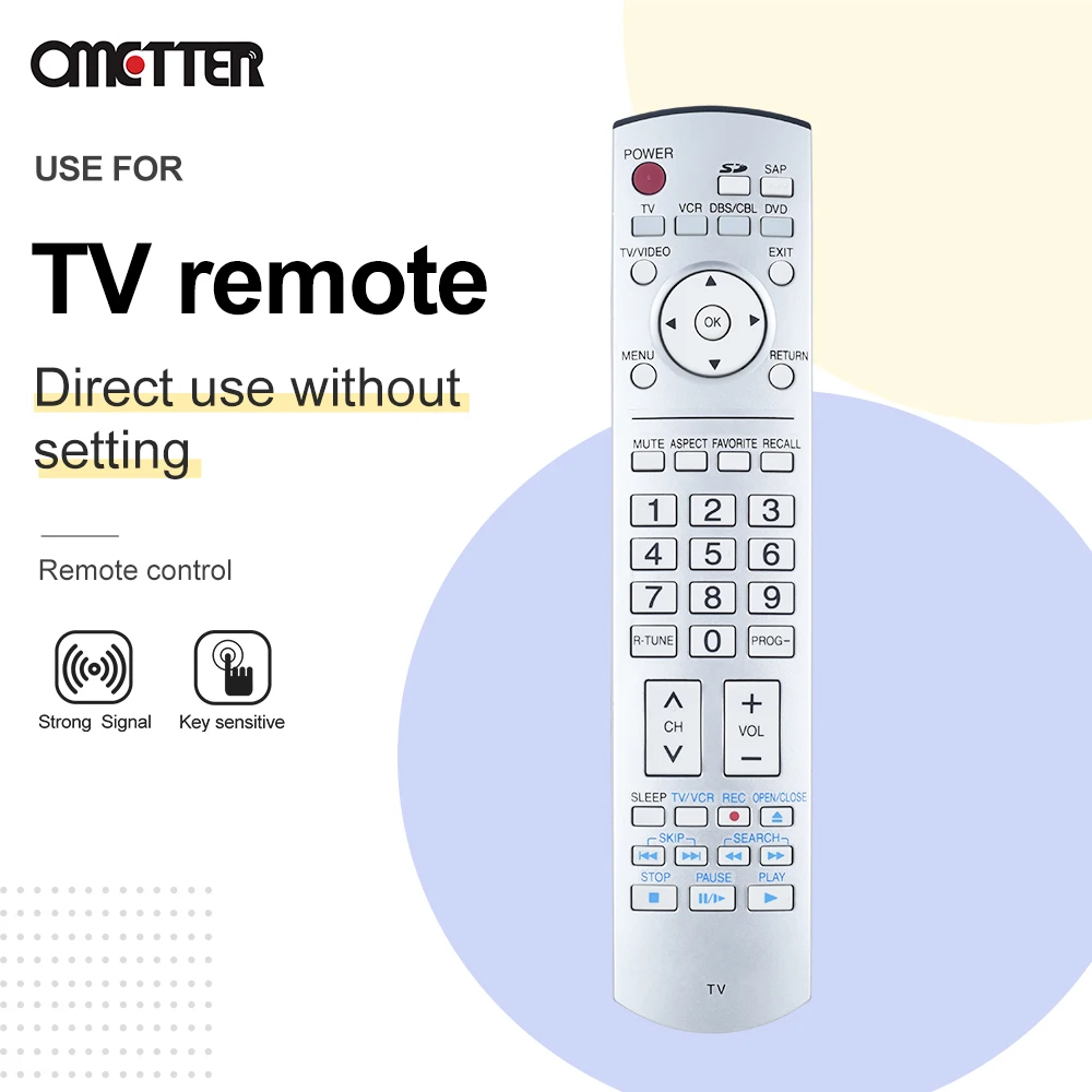 مناسبة ل باناسونيك التلفزيون عن بعد التحكم EUR7737Z20 TH-37PX60U TH-42PX60U TH-42PX60X TH-50PX60U TH-50PX60X TH-58PX60U