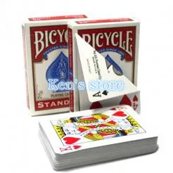 1 Deck Bicycle Double Face Number Playing Cards Gaff Standard Magic Cards Special Props Close Up Stage Magic Trick for Magician