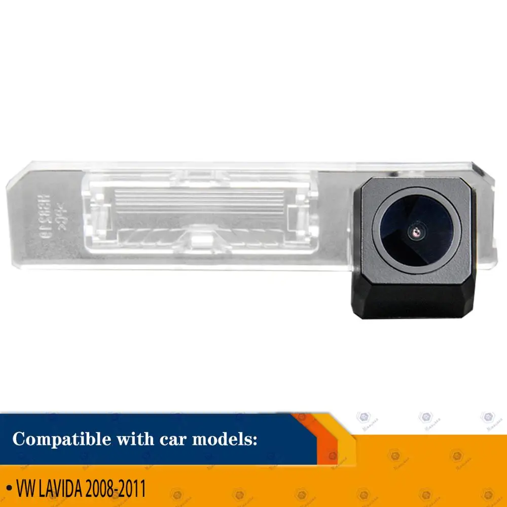 HD 1280x720p Reversing Camera Night Vision Waterproof Rear View Backup Camera for VW LAVIDA 2008-2011