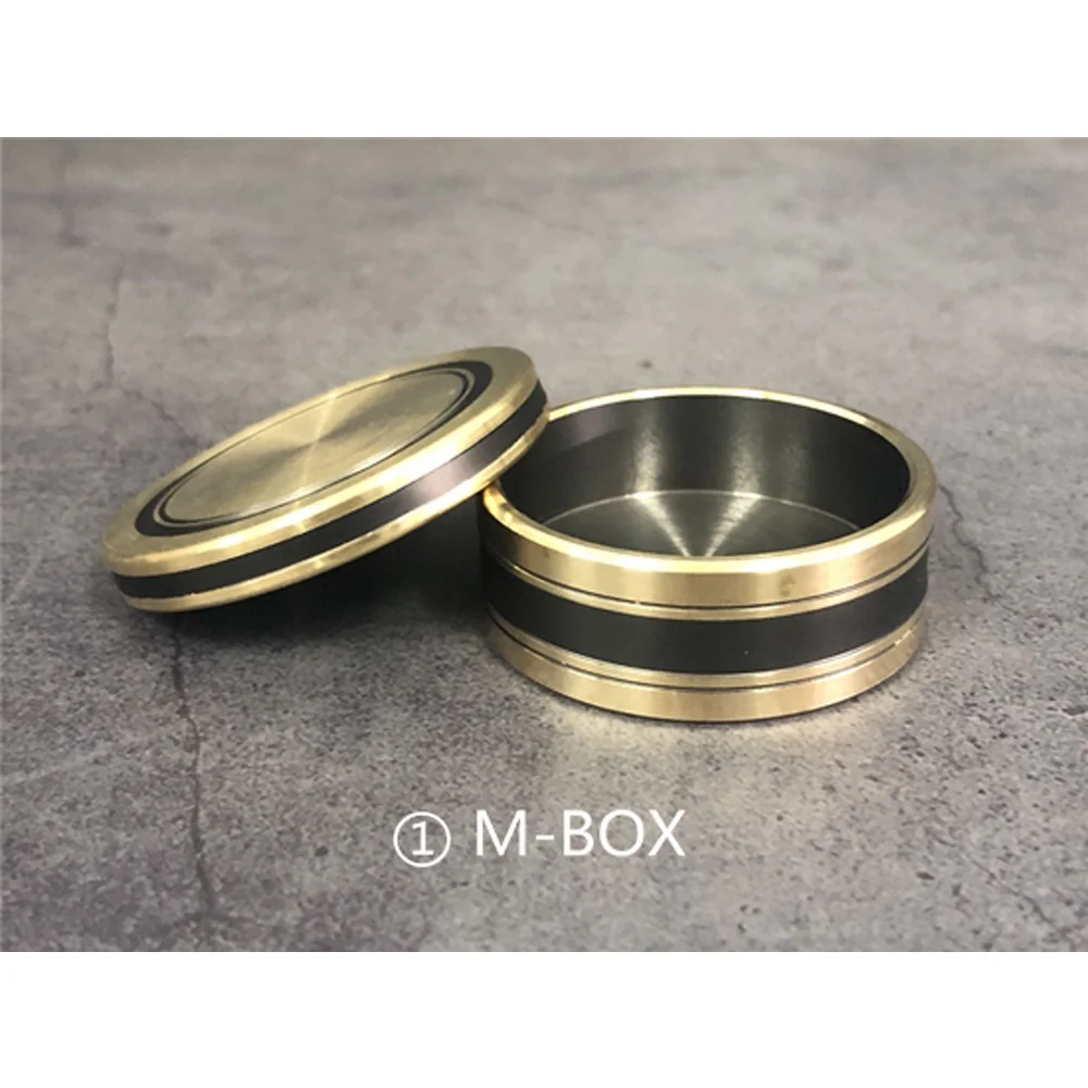 M-BOX by Jimmy Fan (Morgan Size）Magic Tricks Stage Close Up Magia Mystery Box Magie Coin Appearing Magica Illusion Gimmick Props