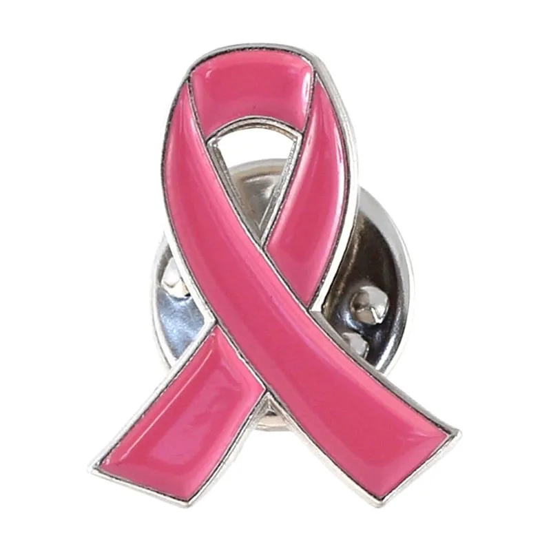 Jewelry Official Pink Ribbon Breast Cancer Awareness Lapel Pin (1 Pin)