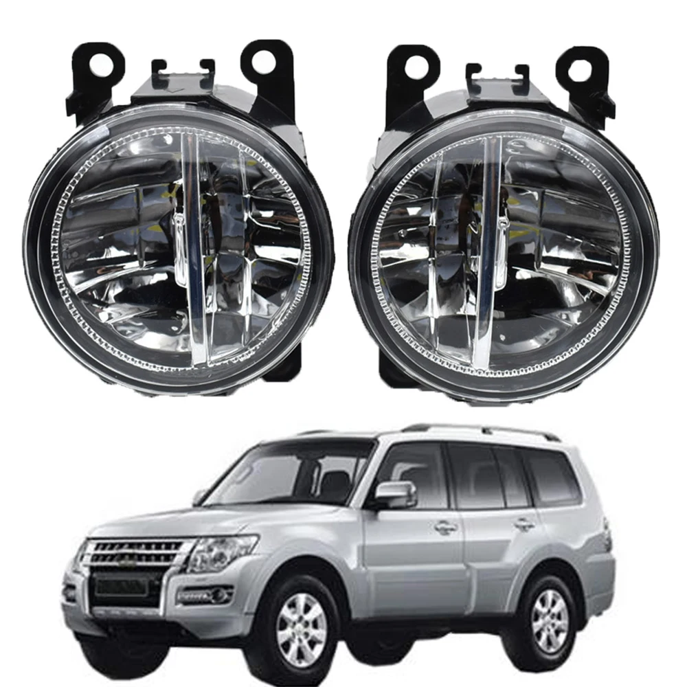 2X Car Styling LED Fog Light For Mitsubishi PAJERO 4/IV V8_W V9_W 2007 2008 2009 2010 2011 2012 2013 2014 2015