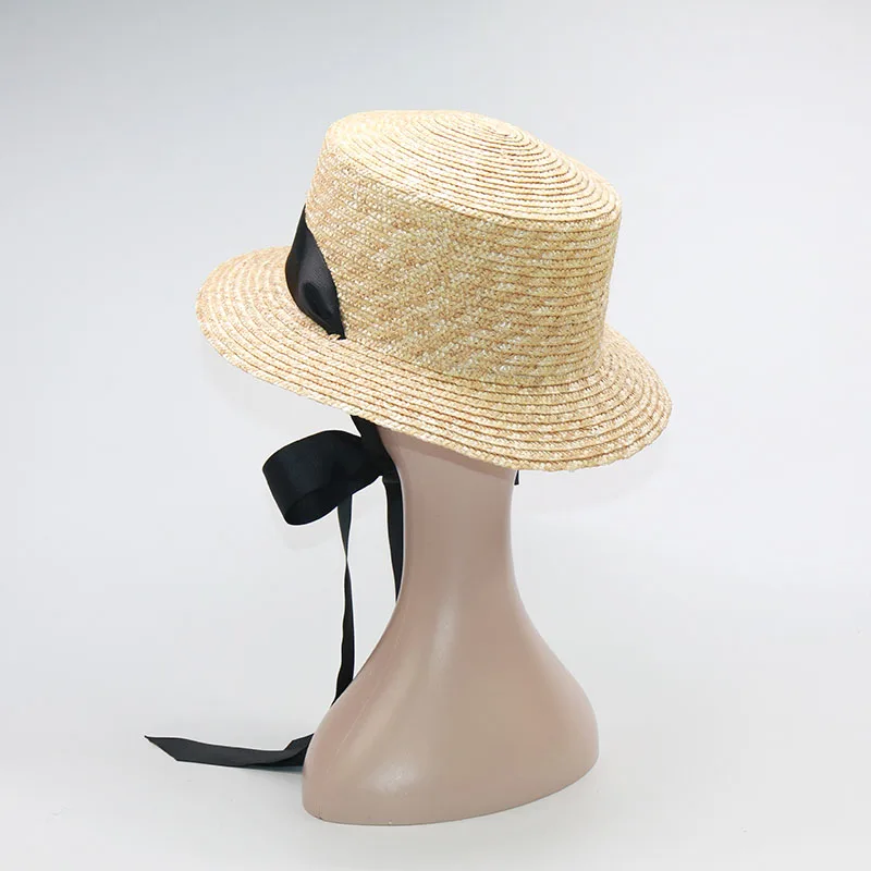 New Fashion Bee Long Ribbon Girls Sun Hats Women Summer Straw Beach Hats Parent-child Hat Children Visor Cap Wholesale NH818