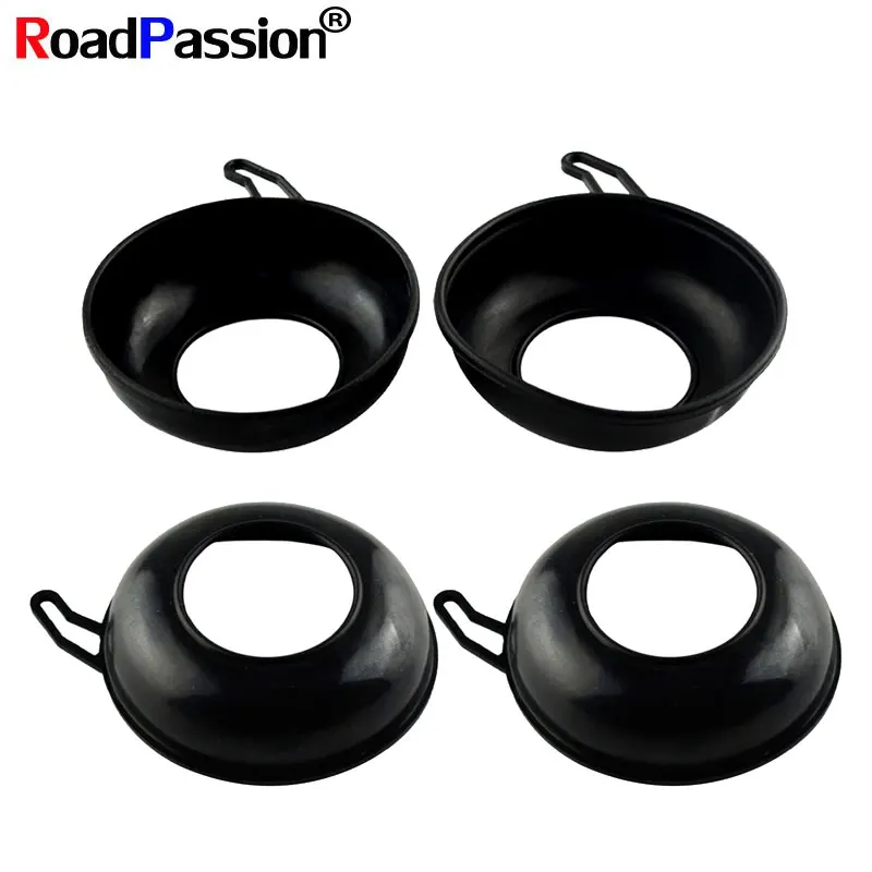 RoadPassion 4Pcs Motorcycle Accessories Carburetor Diaphragm For HONDA CB400 CBR400 VTEC I II III CBR23 CBR29