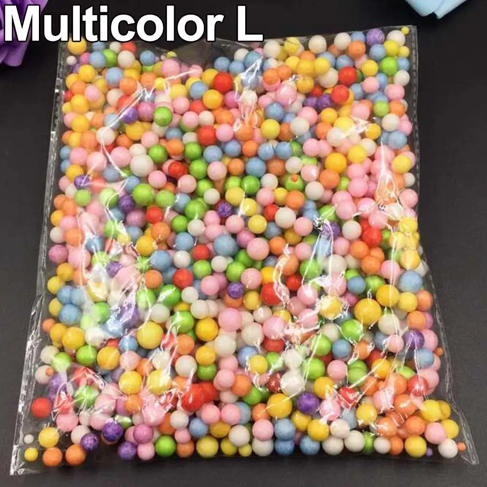 

2/3/4/8mm Assorted Multicolor Crafts DIY Filler Mini Loose Beads Decorative Balls Ornament Kids Handmade Maker 600/5000Pcs/Pack