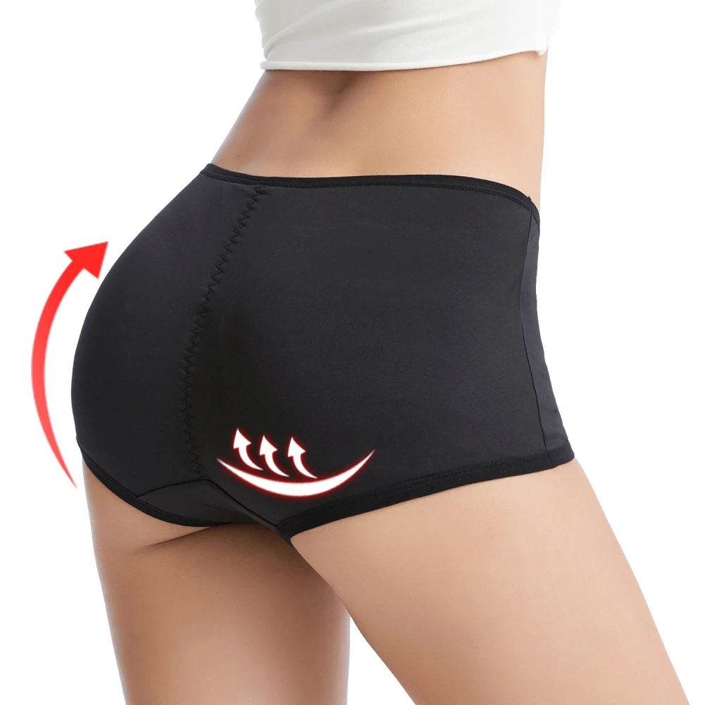 Fake Hip Shapwear For Women Body Shaper Padded Butt Lifter Panty Butt Hip Enhancer Briefs Push Up Panties Plus Size Booty Shorts