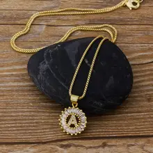 Initial Letter Necklace for Women and Girls #4