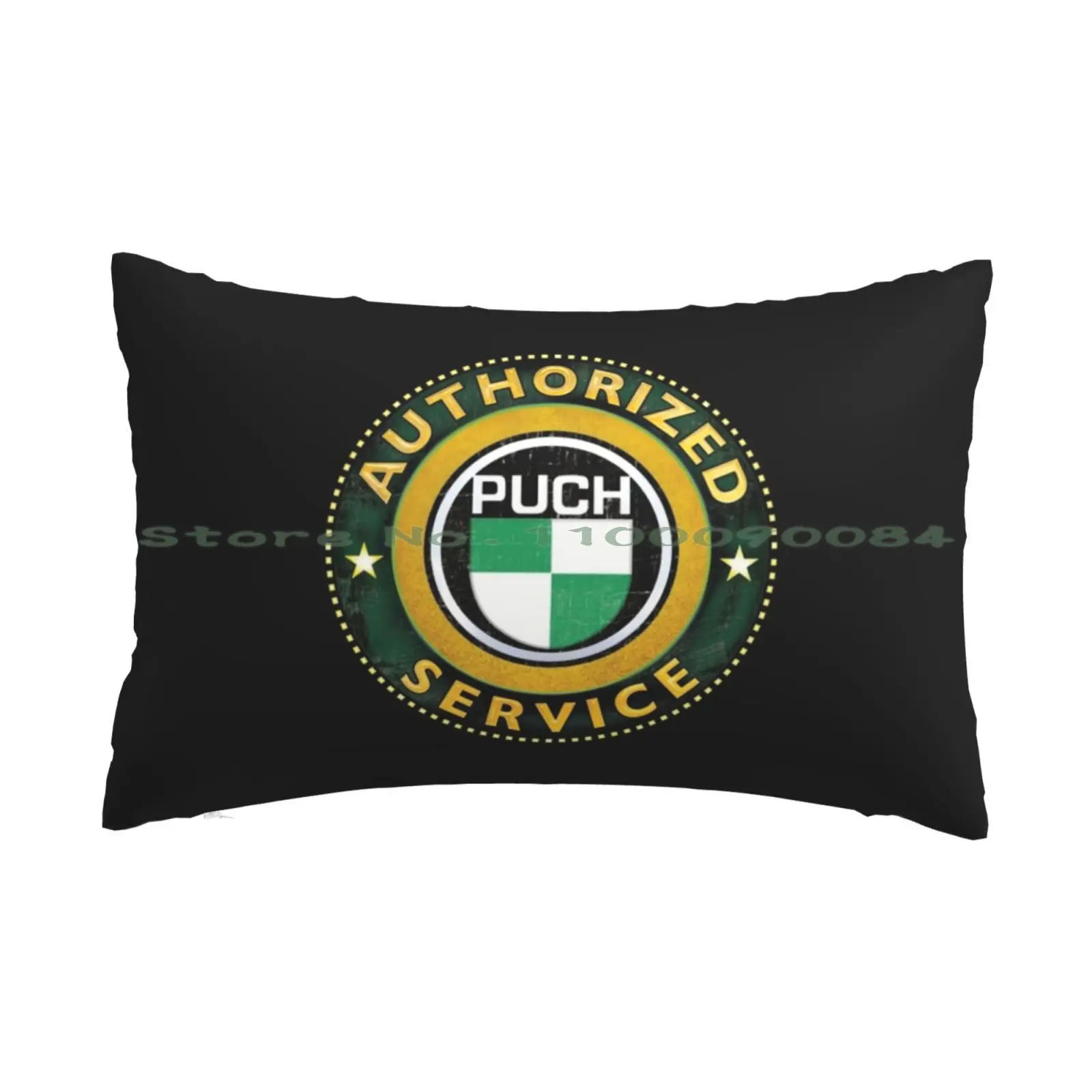 Puch Service Pillow Case 20x30 50*75 Sofa Bedroom Puch Service Mopeds Motorcycles Benelli Long Rectangle Pillowcover Home