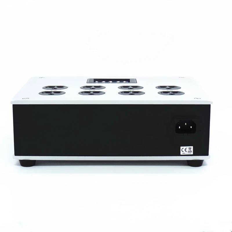 Filtro EMI de alta eficiencia, toma de filtro LCD de alta frecuencia EMI, purificador de Energía de EE. UU. 3000W, toma de filtro de potencia HiFi