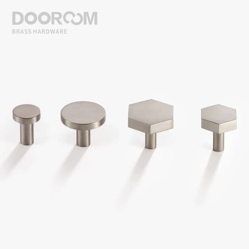 Dooroom Brass Modern Brushed Nickel Silver Hook Wall Installation