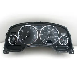 A set Plastic ABS Chrome Gauge Dial trim Dash Cluster Rings Dashboard surround For Vauxhall OPEL ASTRA G 98-2005