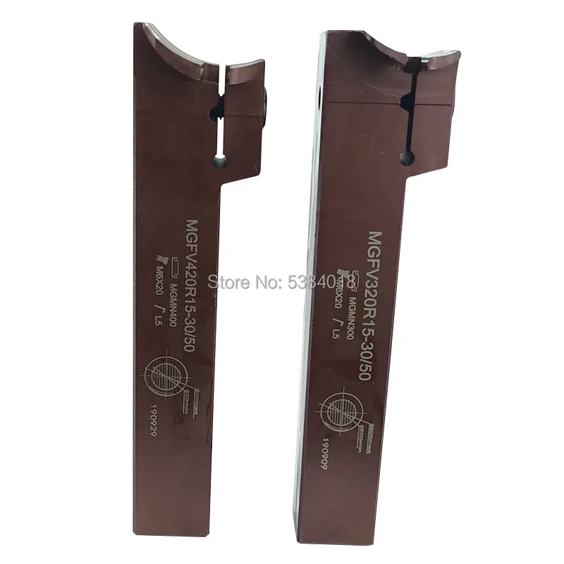 Токарный станок с ЧПУ MGFV320R15-80/160 MGFV320R15-50/80 MGFV320R15-30/50, внешний токарный инструмент держатель инструмента для канавок