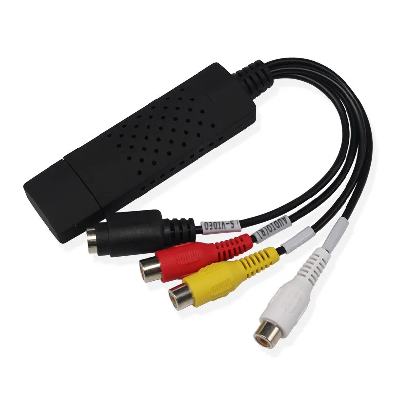 Easy cap USB 2.0 łatwa czapka wideo VHS TV DVD DVR przechwytywanie wideo Adapter łatwiejsza karta Cap Audio AV karta przechwytywania wideo