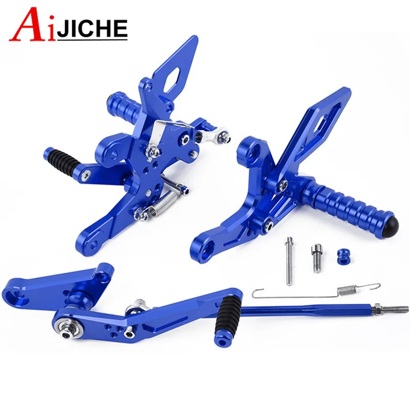 Motorcycle CNC Footrests Rearset Rear Footpeg Foot Rests For HONDA CBR500R CB500F CBR 500R CB 500F 2013-2023