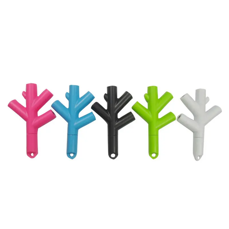 Divisor de Audio para auriculares, adaptador de 3,5mm, 4 vías, Aux, Conector de 3,5mm, 1 macho a 4 hembra, extensor de Cable