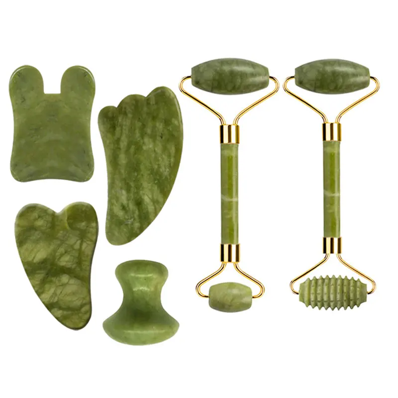 

Natural Xiuyu Gua Sha Face Jade Roller Gouache Scraper Stone Facial Lift Body SPA Acupuncture Scraping Beauty Skin Care Massager