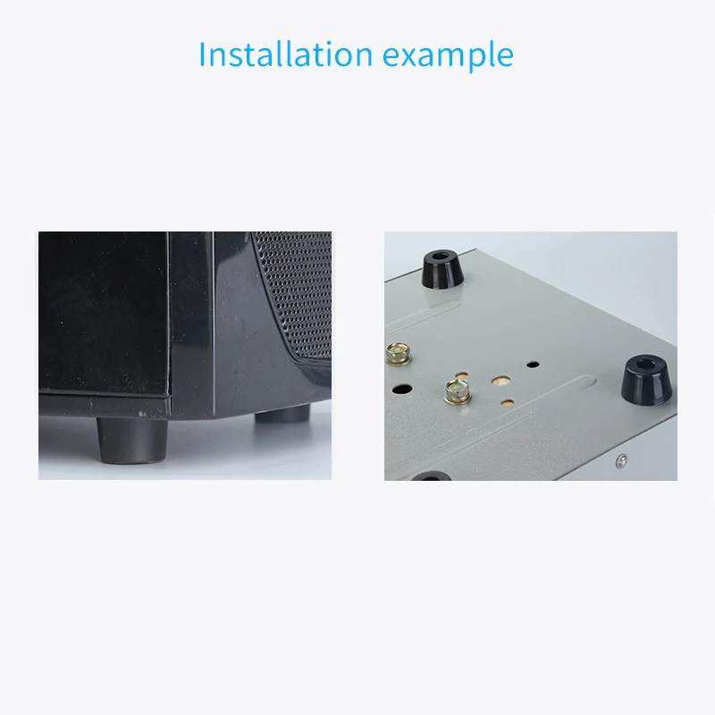 UNISIAN-Almofada de pés para alto-falante, Pernas áudio, Pés amplificadores, Absorção de choque, Amortecimento, Equipamento áudio