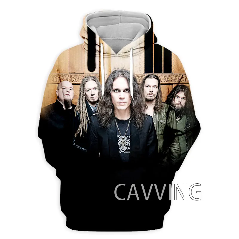 Mode Baru Wanita/Pria 3D Gambar Dia Band Hoodie Sweter Bertudung Harajuku Hoodie Kaus Atasan Pakaian