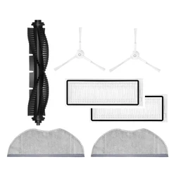 Rollo de filtro HEPA para aspiradora robótica, accesorios de repuesto para aspiradora, cepillo principal, cepillo lateral, fregona, trapo de tela para 360 S6 Pro S9 X90 X95