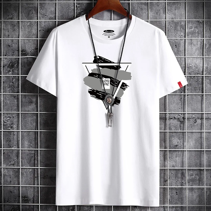 Fashion Anime T Shirt White Oversized Summer for Men Clothing 2021 Graphic Vintage T-shirt Tshirt Anime Harajuku Manga S-6XL