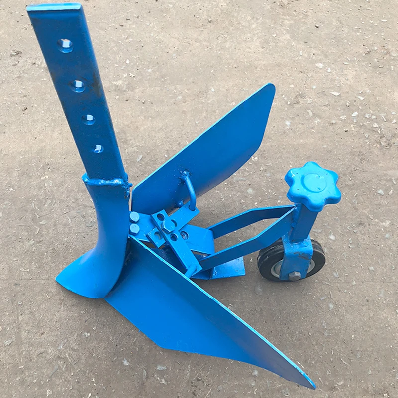 Imagem -03 - Abridor de Vala de Micro-tiller Que Livra o Arado Ajustável à Mão Multi-funcional Pequeno Pomar Adubação