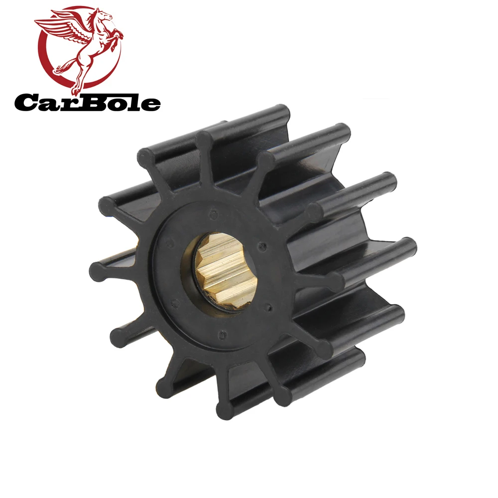 Carbole Water Pump Impeller Inboard Pump Engine for Jabsco 1210-0001 / Volvo Penta Johnson 09-1027B Boat Motor Aftermarket Parts