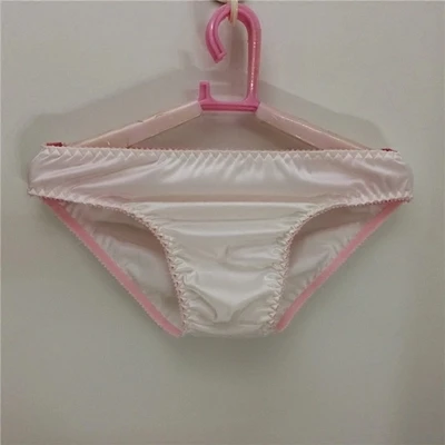 2017 summer ice silk Men\'s underwear briefs sexy panties underpants penis bulge sheer gay erotic