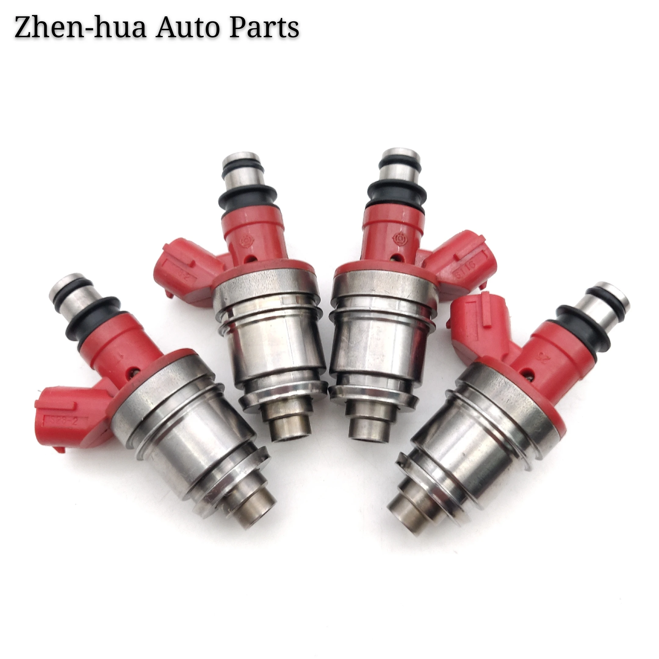 4PCS 15710-77EA0 JS28-2 Fuel Injector Nozzle for 1994-03 Suzuki-Isuzu-Honda 1.8-2.0-2.3-2.6 JS282 8-97079532-0 Car Accessories