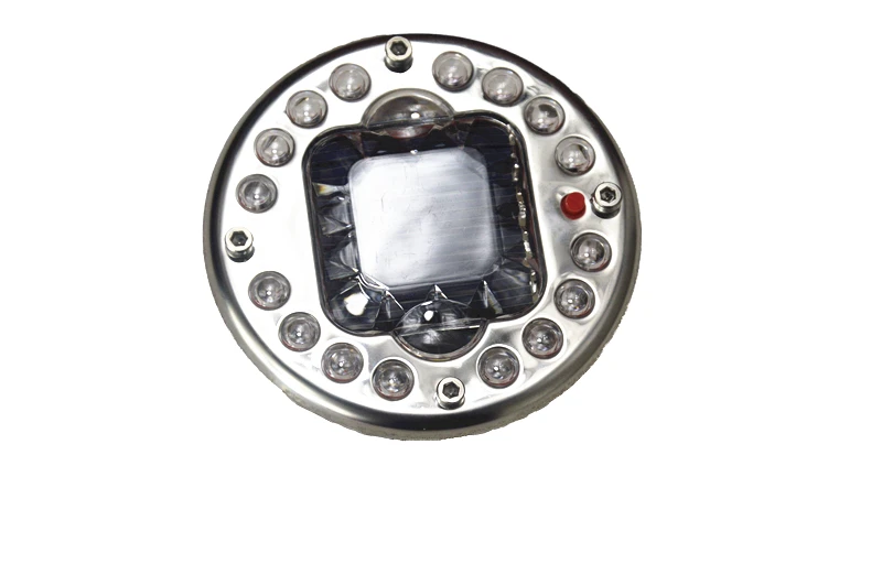Remote 16 LED Flash Solar Light RGB LED Lamp Car Styling Refitting Wheel Hub Cap Rim Cool Decoration Colorful