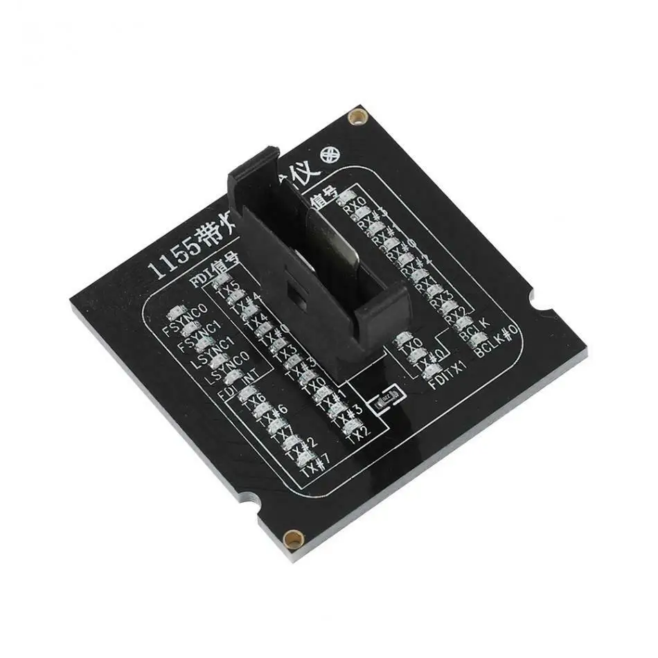 Desktop Motherboard CPU Tester Test Card with LED Light for intel 1155