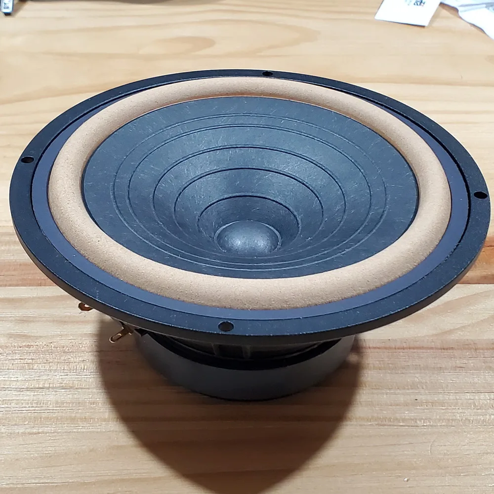 쌍 MeloDavid HiEND 6.5 인치 DIATONE P610 재생 전체 범위 스피커 (2021 알루미늄 프레임 버전)