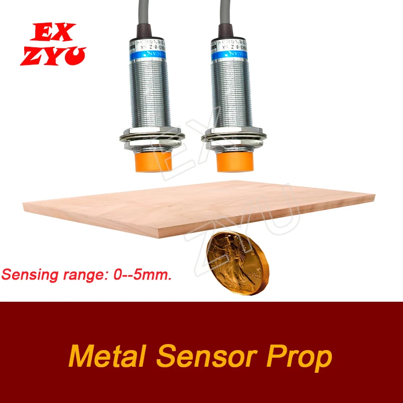 metal sensor prop Sequence Version real escape room game touch the metal sensors in right order to unlock chamber