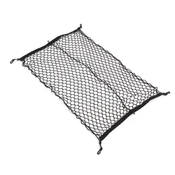 100 x 70cm Black Nylon Car Trunk Net Luggage Storage Organizer Bag Rear Tail Mesh Network Pockets Luggage Holders