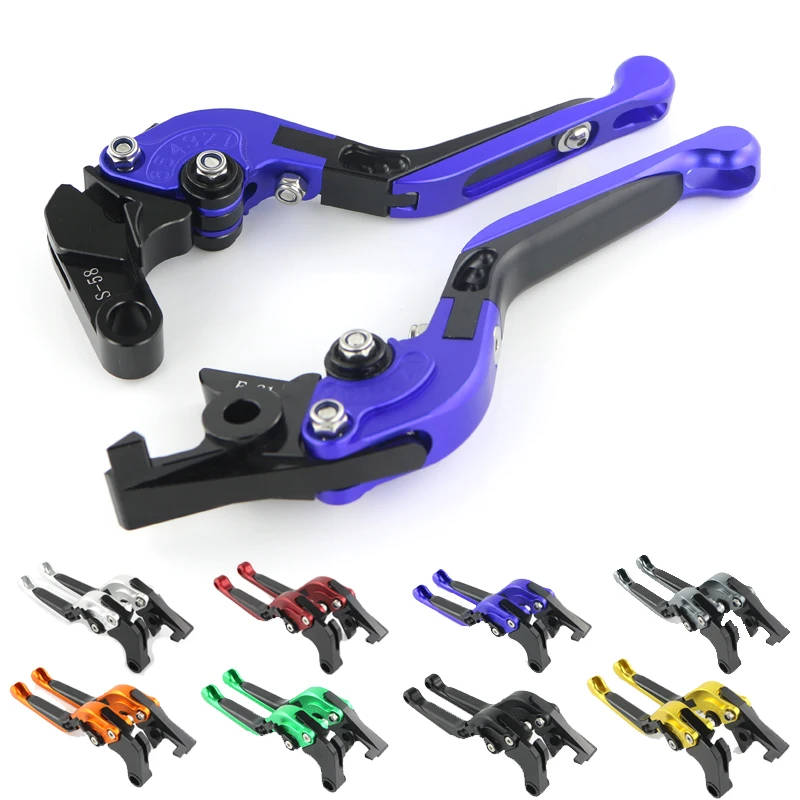 

For BMW S1000RR 2019-2020 CNC Aluminum Motorcycle Clutch Brake Levers Foldable Adjustable Extendable